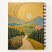 Golden Horizon Trail Notizblock (Rückseite)