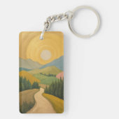 Golden Horizon Trail Schlüsselanhänger (Rückseite)