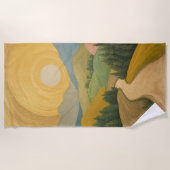 Golden Horizon Trail Strandtuch (Vorderseite)