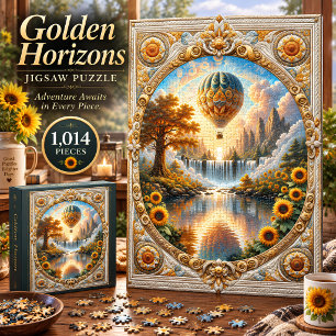 Golden Horizons Heißluftballon 1.014-Teile-Puzzle Puzzle