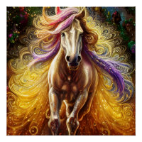 Golden Horse AI erzeugt Fantasie