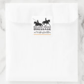 Golden Horse Dressage & Working Equitation Sticker (Tasche)