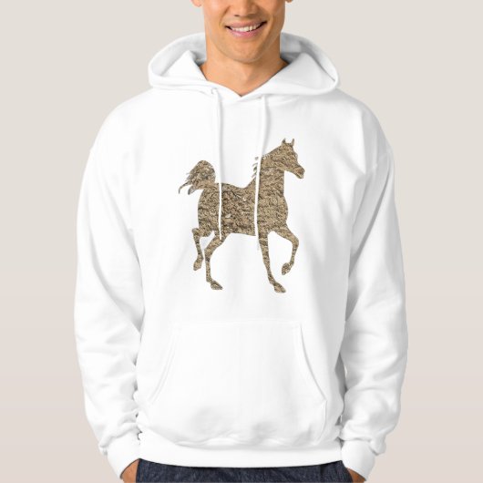  Golden Horse Hoodie (Vorderseite)