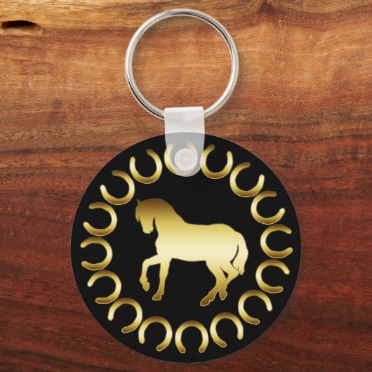 GOLDEN HORSE SCHLÜSSELANHÄNGER (Vorderseite)