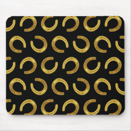 Golden horseshoe mousepad