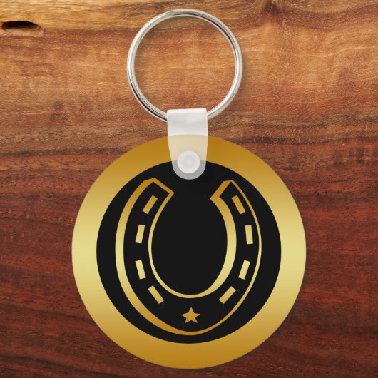 GOLDEN HORSESHOE SCHLÜSSELANHÄNGER (Vorderseite)