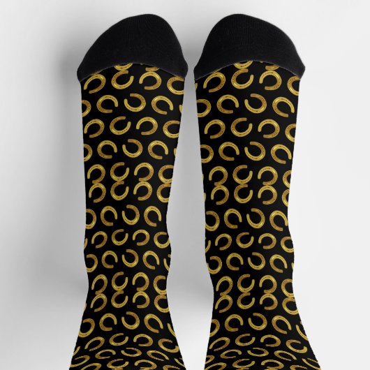 Golden horseshoe socken (Oben)