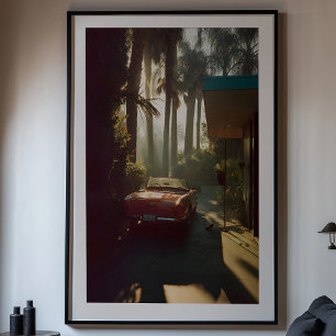 Golden Hour Ausflug - Ein filmreifes kalifornische Poster