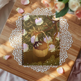 Golden Hour BlackBerry Basket Notebook Notizblock