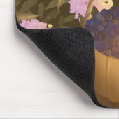 Golden Hour Blueberry Basket Mouse Pad Mousepad (Ecke)