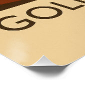 Golden Hour Brew Poster (Ecke)