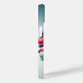 Golden Hour Cityscape Phone Case - Isometric 3D  (Rückseite / Rechts)