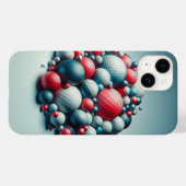 Golden Hour Cityscape Phone Case - Isometric 3D  (Rückseite (Horizontal))