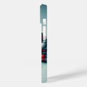 Golden Hour Cityscape Phone Case - Isometric 3D  (Rückseite / Links)