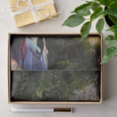 Golden Hour Drive Tissue Wrap – Anpassbar Seidenpapier (Geschenk)