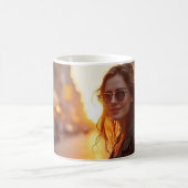 Golden Hour Elegante Kaffeetasse (Mittel)