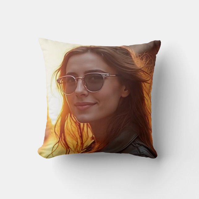 Golden Hour Elegante Kissen (Vorderseite)