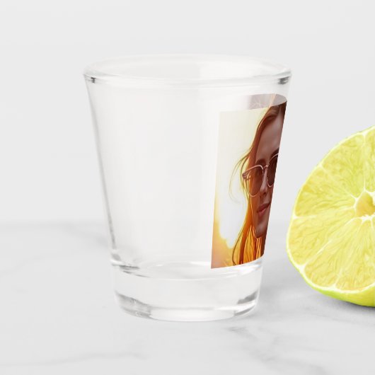 Golden Hour Elegante Schnapsglas (Links)