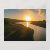 Golden Hour Glow at Baitvoir Postkarte (Vorderseite)