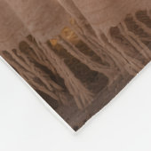 Golden Hour Glückseligkeit Fleecedecke (Ecke)