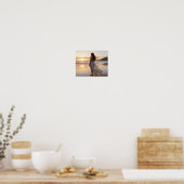Golden Hour Ocean Breeze Plakat (Küche)