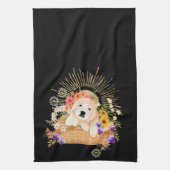 GOLDEN HOUR - Retriever - Kronen-/Küchenhandtuch Geschirrtuch (Vertikal)