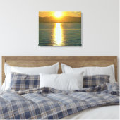 Golden Hour Sail Leinwanddruck (Insitu (Schlafzimmer))