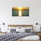 Golden Hour Sail Leinwanddruck (Insitu (Schlafzimmer))