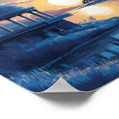 Golden Hour Sanctuary Poster (Ecke)
