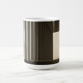 Golden Hour Shadow Lines Kaffeetasse (Mittel)