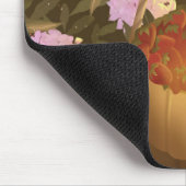 Golden Hour Strawberry Basket Mouse Pad Mousepad (Ecke)