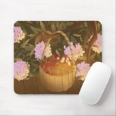 Golden Hour Strawberry Basket Mouse Pad Mousepad (Mit Mouse)