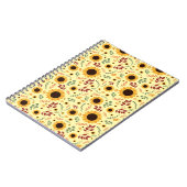 Golden Hour Sunflower | Classic Professional 6.5"  Notizblock (Linke Seite)