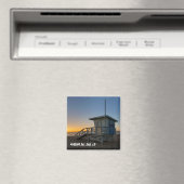 Golden Hour Sunset - Marina Del Rey, CA Magnet (In Situ (Geschirrspüler))