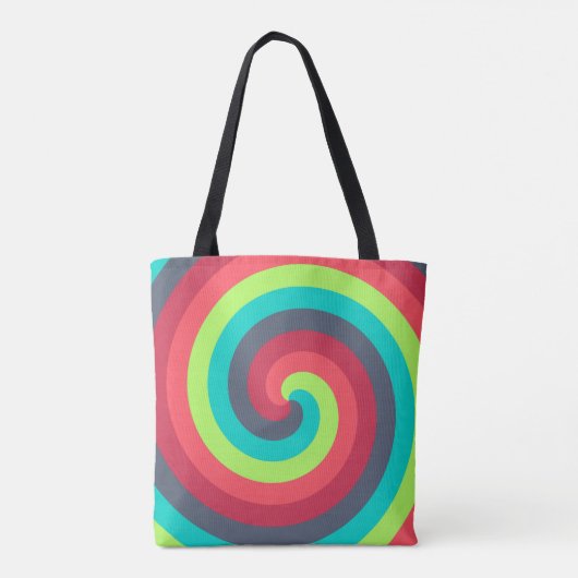 Golden Hour Swirl Tasche (Rückseite)