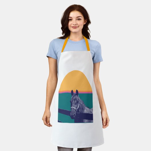 Golden Hour Yearling Schürze (Getragen)