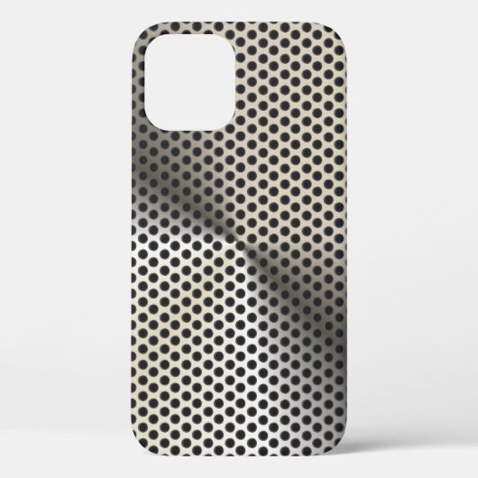 Golden Hued Perforated Metal Look Case-Mate iPhone Hülle (Rückseite)