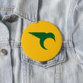 Golden Hummingbird Buttons - Stilisierte Flügel (Beispiel)
