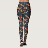 Golden Hummingbird Leggings (Rückseite)