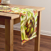 Golden Hummingbird Table Runner Kurzer Tischläufer (Beispiel)
