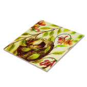 Golden Hummingbird Tile Fliese (Seite)