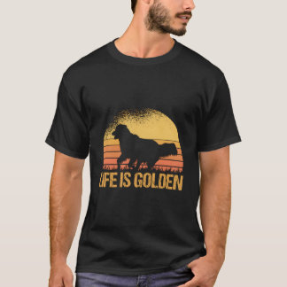 Golden Hund Golden Retriever Lounge T-Shirt