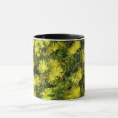 Golden Ice Pflanze Gelbe Blumen Tasse (Zentrum)