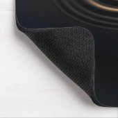Golden Impact on Viscous Surface Mousepad (Ecke)