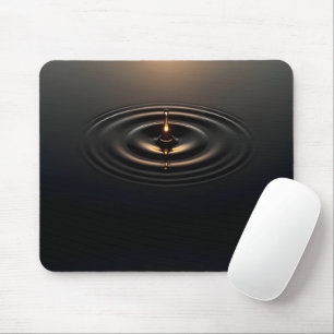 Golden Impact on Viscous Surface Mousepad