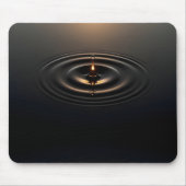 Golden Impact on Viscous Surface Mousepad (Vorne)