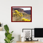 Golden in der Sonne Poster (Heimbüro)