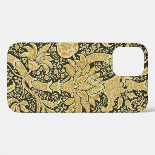 Golden Indian Pattern, William Morris Case-Mate iPhone Hülle (Rückseite (Horizontal))