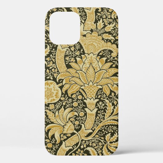 Golden Indian Pattern, William Morris Case-Mate iPhone Hülle (Rückseite)