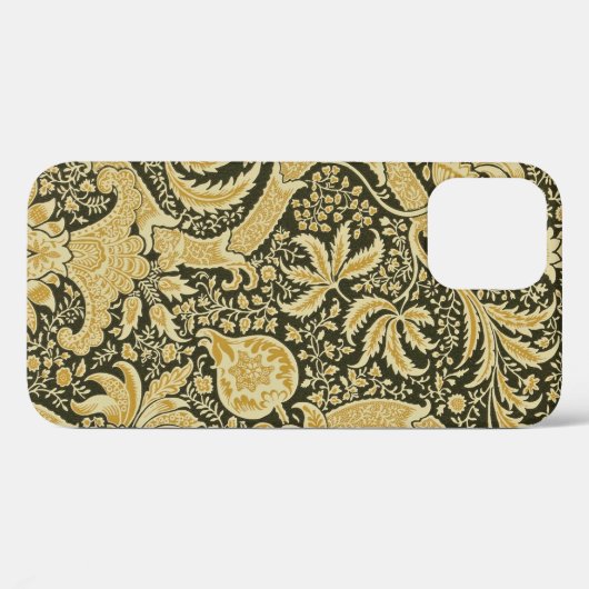 Golden Indian Pattern, William Morris Case-Mate iPhone Hülle (Rückseite (Horizontal))